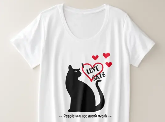 I Love Cats - People Are Too Much Work (V1)